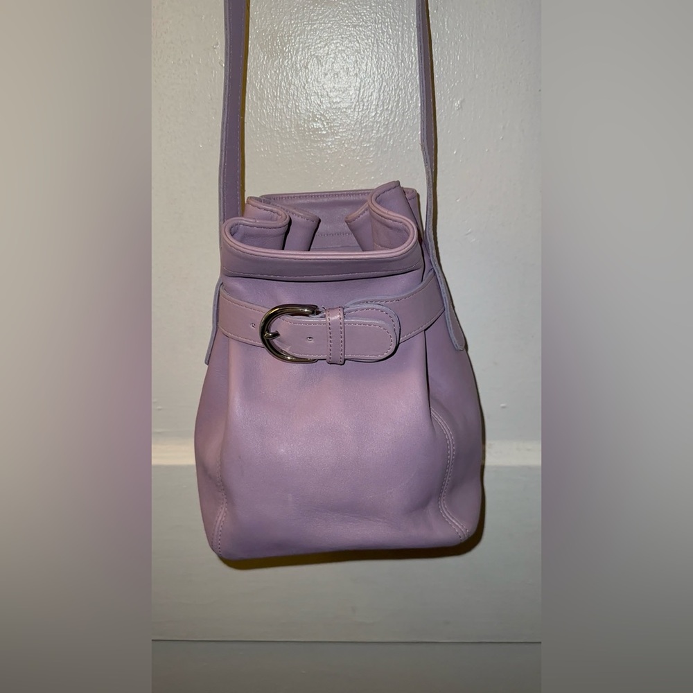 Lavender vintage coach 4156 soho belted bag